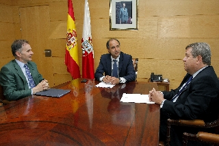 Tolosa, junto a Diego y Santiago ultimando la medida de refuerzo